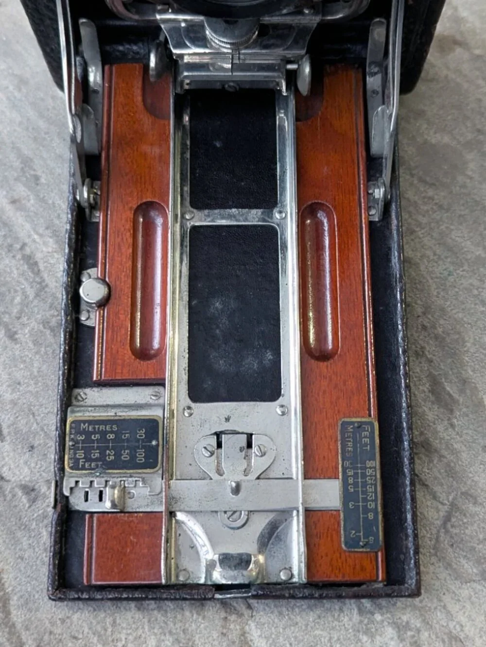 Kodak No.3A Folding Pocket Model B3 1890-1906 Camera (Red Bellows) - Picture 11 of 14